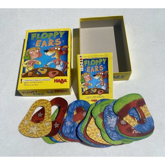 Haba Floppy Ears Hysterically Fun Floppy Ears Matching Game, ages 5 & Up EUC - Picture 7 of 10